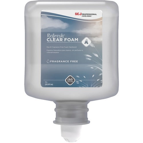 S.C. JOHNSON & SON, INC  Hand Soap, Foam, Refresh, 1 Liter, 6/CT, Clear