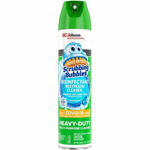 S.C. JOHNSON & SON, INC  Disinfectant Restroom Cleaner, Rainshower, 25oz, WE