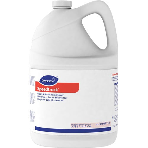 Diversey Care  Floor Cleaner and Burnish Maintainer, 1 Gallon, 4/CT, White-DVO94033110