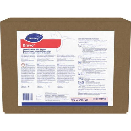 Diversey Care  Stripper, Heavy-Duty, Low-Odor, 5 Gallon, Clear-DVO95115958