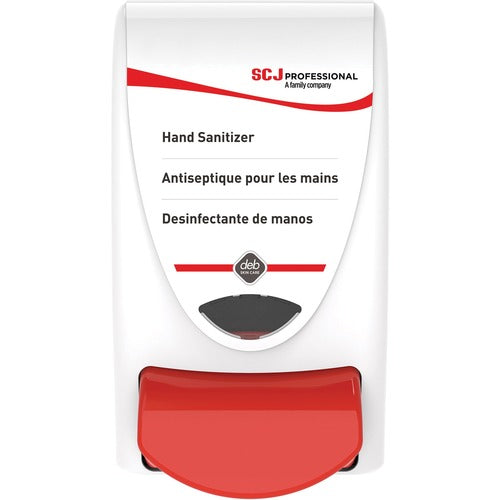 S.C. JOHNSON & SON, INC  Dispenser, f/Sanitizer, 1 Liter, 4-9/10"x9-3/10"x4-3/5", WE
