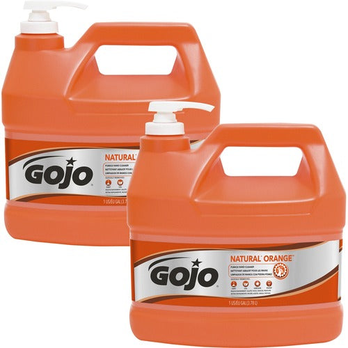 Gojo  Hand Cleaner, w/Pumice Particles/Lotion, Citrus, 1 Gal, 2/CT-GOJ095502