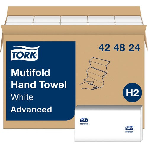 TORK  Paper Towels,Hand,1Ply,Multifold,9-1/2"L,250/BD,16BD/CT,WE