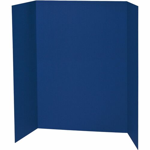 Pacon  Presentation Board, Single Wall, 48"x36", 24/CT, Blue