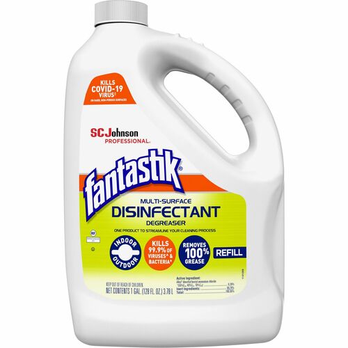 S.C. JOHNSON & SON, INC  Cleaner, Multi-Surface, Fantastik, 128 oz/1 Gallon, GN