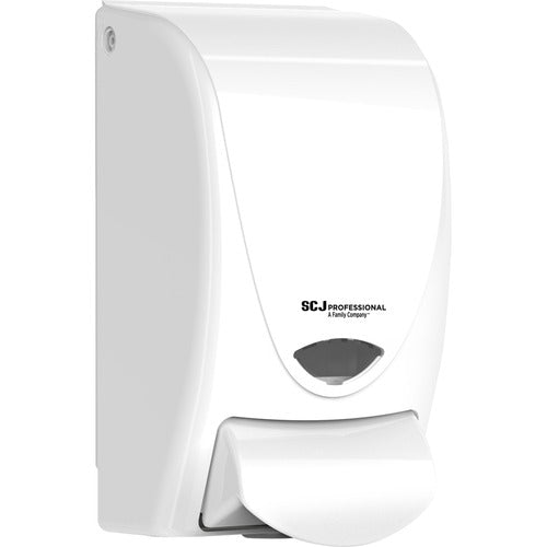 S.C. JOHNSON & SON, INC  Dispenser, Manual, 1 Liter, 5-1/10"x4-3/5"x9-1/5", White