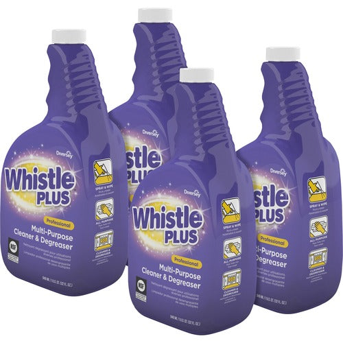 Diversey Care  Cleaner/Degreaser, Capped, Whistle Plus, 32 oz, 4/CT, PE-DVOCBD540571CT