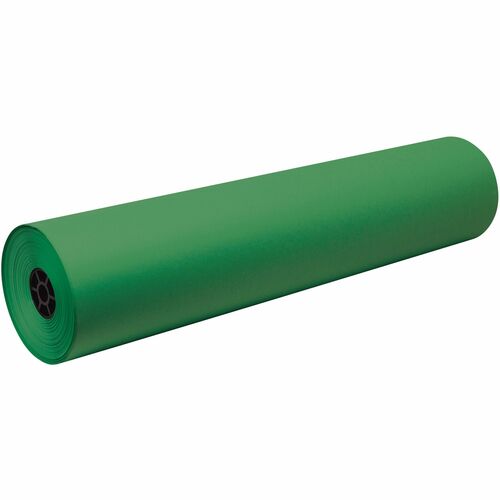 Pacon  Paper Roll, f/Art Projects, 8-1/4" Diameter, 36"x500', Green