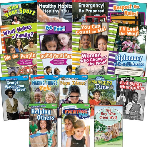 Shell Education Teacher Created Materials  CASEL Books, 5-core Essential Reading, Grade 2-3, 20/ST