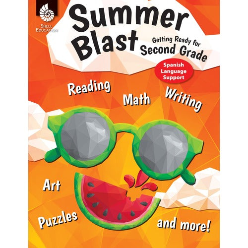Shell Education Teacher Created Materials  Summer Blast Guide,Bilingual,Getting Ready for Second,Gr 1-2
