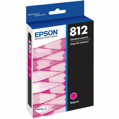 Epson  Ink Cartridge,T812,Standard Capacity,300 Page Yield,Magenta-EPST812320S
