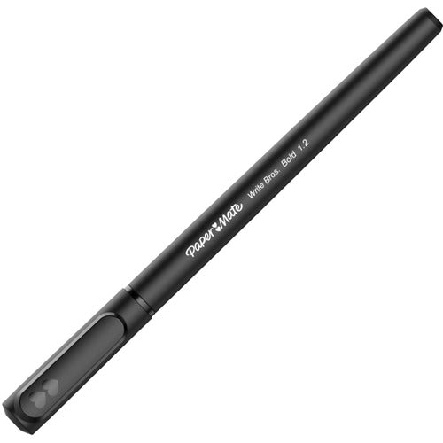 Paper Mate  Pen, Ballpoint, Write Bros, 1.2mm, 1 DZ, Black