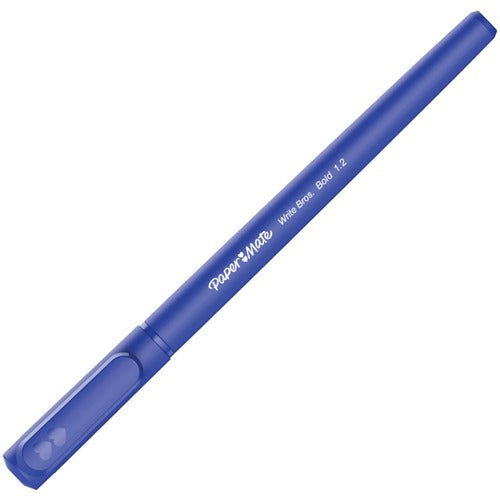 Paper Mate  Pen, Ballpoint, Write Bros, 1.2mm, 1 DZ, Blue