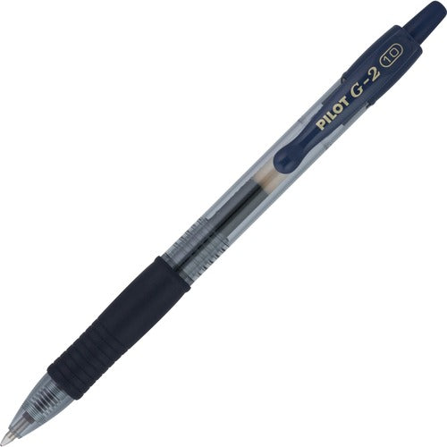 Pilot  Pen, Gel, 1.0mm Point, 3/5"Wx3/5"Lx5-3/4"H, 1 DZ, Navy