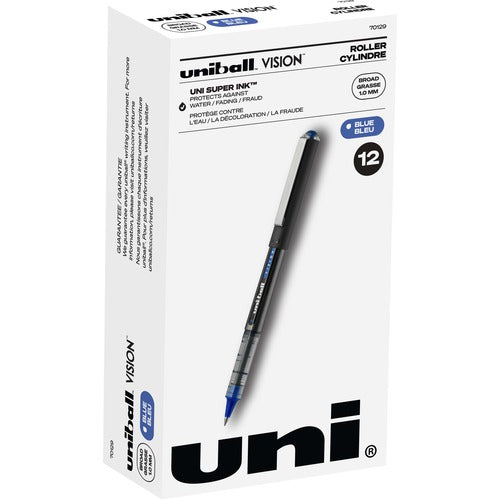 uni-ball Corporation  Pen, Rollerball, 1.0mm Point, 1/2"Wx5-1/2"Lx3/5"H,1 Dozen, BE