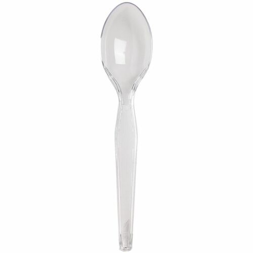 Dixie Foods  Cutlery, Tea Spoon, Heavyweight, 1"Wx6"Lx1/4"H, 1000/CT, CL-DXETH017