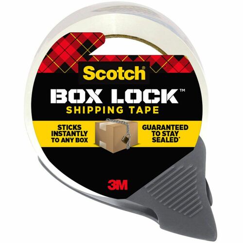 3M  Packaging Tape, w/ Dispenser, Clear