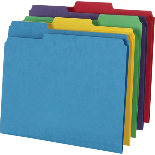Pendaflex  File Folder, 14 Pt, 1/3-Cut Tab, 9-9/10"x12-1/10",50/BX, AST