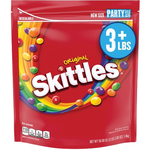 Mars, Inc  Fruit Chews, Skittles, Original, 3 lb, AST