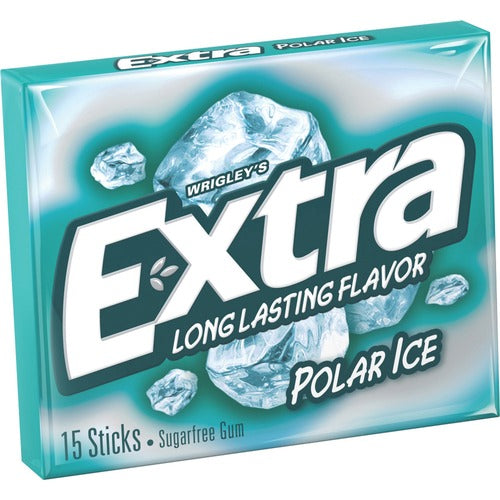 Mars, Inc  Gum, Polar Ice, 15 Stick, 3/5"x2-3/5"x3", 10/BX, Multi