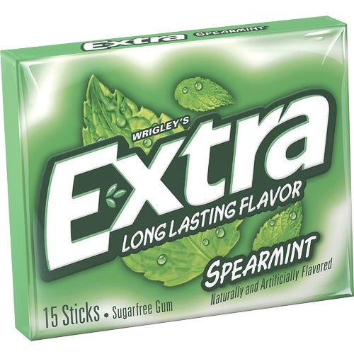 Mars, Inc  Gum, Spearmint, 15 Stick, 3/5"x2-3/5"x3", 10/BX, Multi