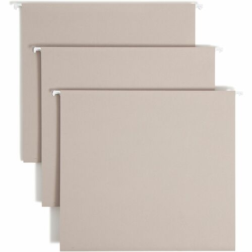 Smead  Hanging Folder, Letter, 10-3/4"Wx12-3/4"Lx1/10"H, 18/BX, SGY
