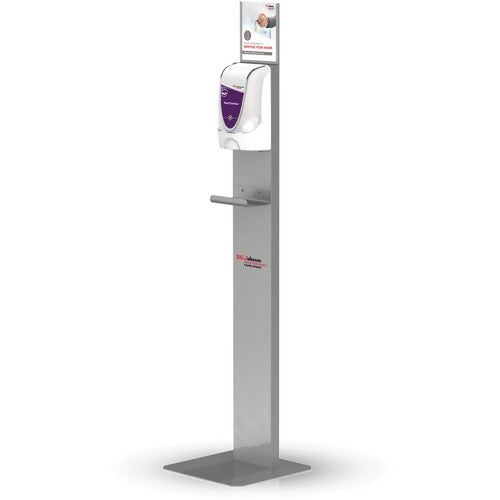 S.C. JOHNSON & SON, INC  Dispenser Stand, Touch-free, 19-3/10"Wx28"Lx3"H, Silver