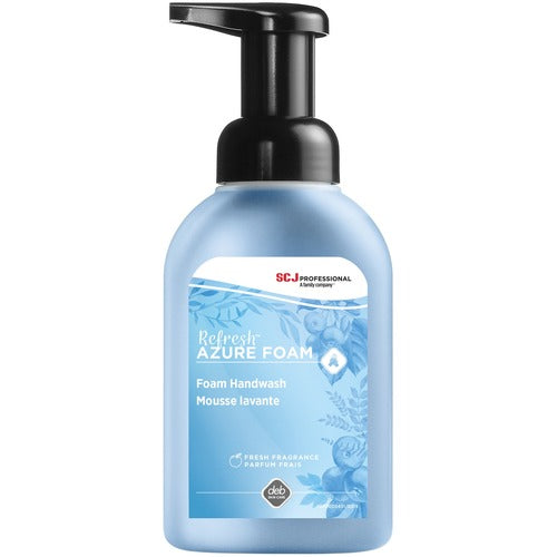 S.C. JOHNSON & SON, INC  Hand Soap, Foam, Fresh Apple, Pump Bottle, 10 oz, Blue