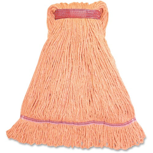 Genuine Joe  Wet Mop, Narrow Band, Blend, Looped, 12oz, Large, OE-GJOLOR1B