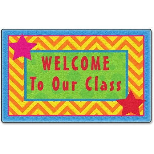 Flagship Carpets, Inc.  Coordinating Silly Mats, 3'x2', Multi-FCICE33208W
