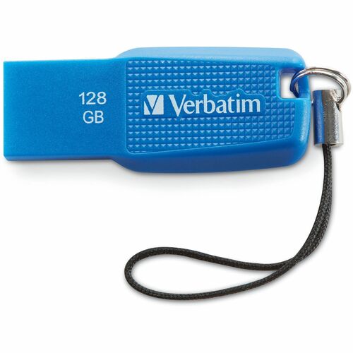 Verbatim  USB Drive, 3.0, Ergo, 128GB, Blue