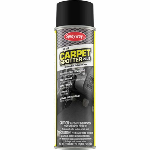 Claire Manufacturing Co  Spot/Stain Remover,Carpet,Water-Based,Spray,18 oz,WE