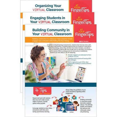 Shell Education Teacher Created Materials  Guidebooks, 4-Page, Virtual Classroom, K-12, 3/ST, MI