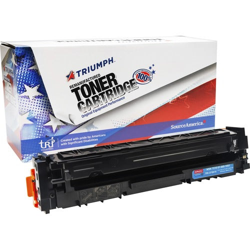 SKILCRAFT  Toner Cartridge, Remanuf HP 202X, 2500 Yield, Cyan