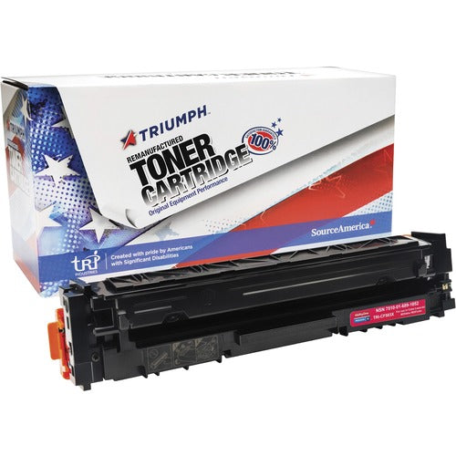 SKILCRAFT  Toner Cartridge, Remanuf HP 202X, 2500 Yield, Magenta