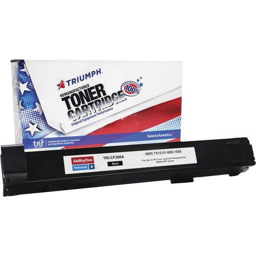 SKILCRAFT  Toner Cartridge, Remanuf HP 30X, 3500 Yield, BK