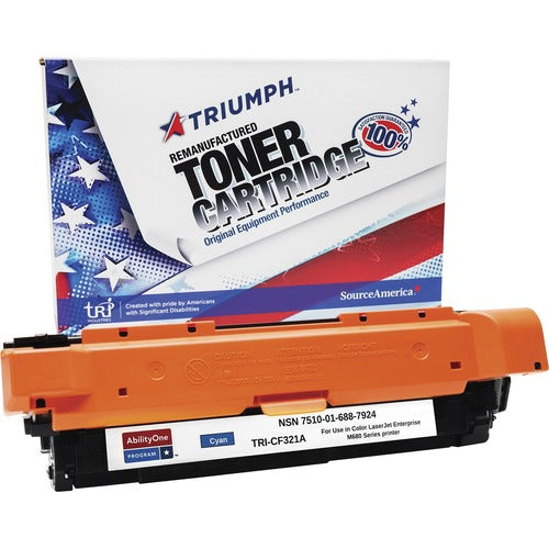 SKILCRAFT  Toner Cartridge, Remanuf HP 653A, 16500 Yield, CYN