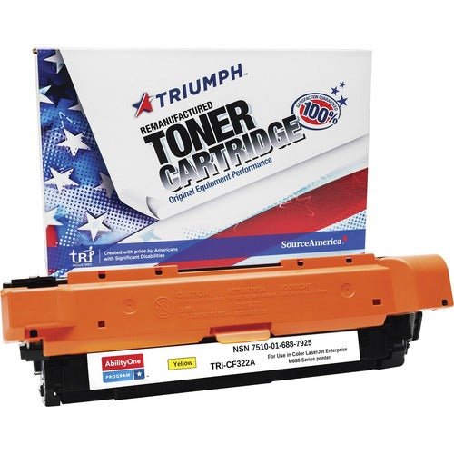 SKILCRAFT  Toner Cartridge, Remanuf HP 653A, 16500 Yield, YW