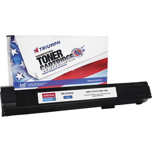 SKILCRAFT  Toner Cartridge, Remanuf HP 827A, 32000 Yield, CYN