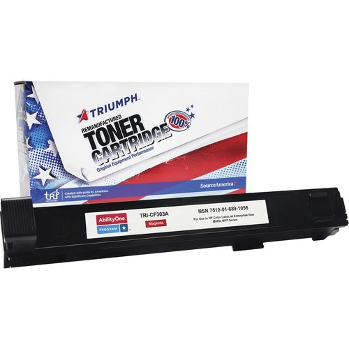 SKILCRAFT  Toner Cartridge, Remanuf HP 827A, 32000 Yield, MA