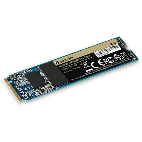 Verbatim  SSD, Internal, 3D NAND, PCIe Gen 3.0 x4, 2TB, MI