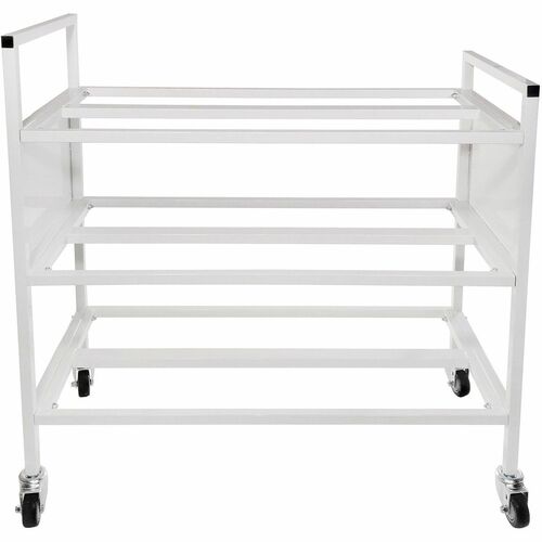Champion Sports  Ball Cart, Mobile, Steel, 24-Ball Cap, 20"x42"x44", BK