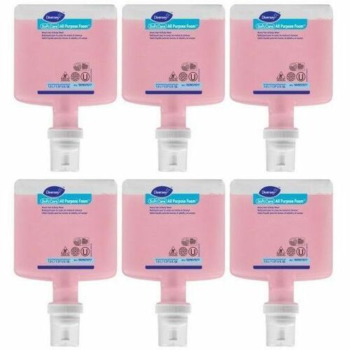 Diversey Care  Hand/Body Wash, f/IntelliCare, RTU, 1.3L, Pink-DVO100907877