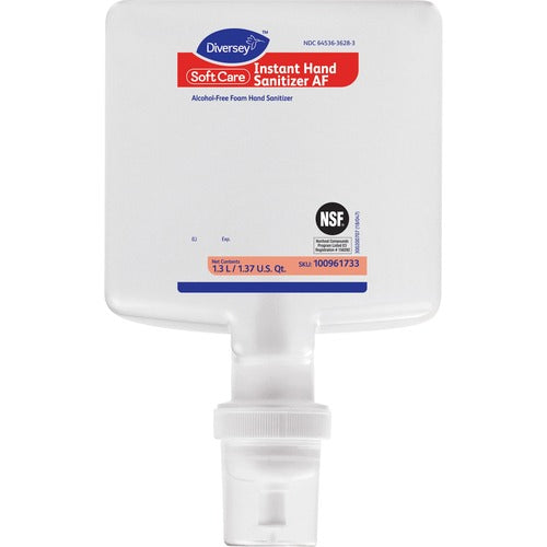 Diversey Care  Hand Sanitizer, f/IntelliCare, RTU, 1.3L, Clear-DVO100961733