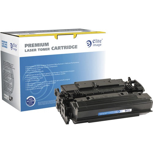 Elite Image  Toner Cartridge, Remanuf. HP 87X, 22500 Yield, BK-ELI03434
