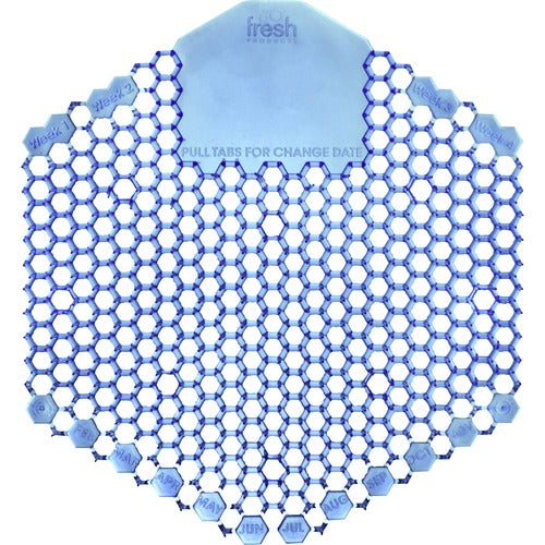 Fresh Products  Urinal Screen,Cotton Blossom,30-day,6-1/2"x7"x2/3",10/PK,BE-FRS3WDS60CBL