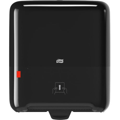 TORK  Dispenser,f/Towels,Elevation,Manual,13.2"x8.1"x14.7",BK