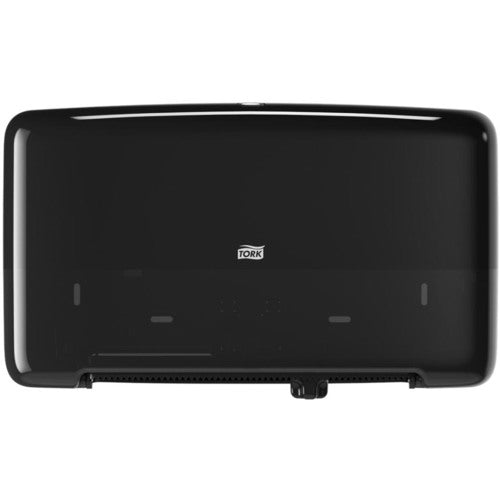 TORK  Bathroom Tissue Dispenser, 15-1/2"x5-1/4"x10-1/8", Black