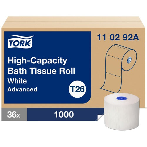 TORK  Bath Tissue,2-Ply,5.4"x312.5',1000SH/RL,36/RL,WE