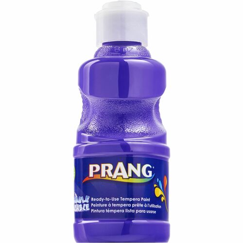 Dixon Ticonderoga Company  Tempera Paint, RTU, Washable, 8 oz, Purple-DIXX10806
